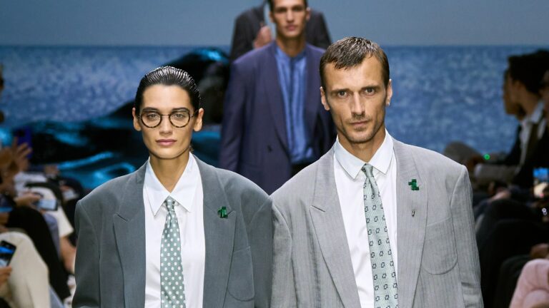 Collezione di abbigliamento da uomo Giorgio Armani Spring 2026