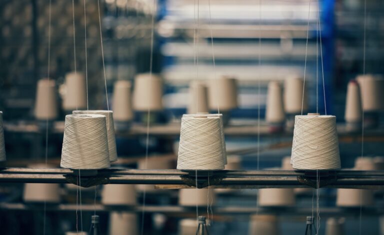 Polyester fiber is found in about two-thirds of new apparel.