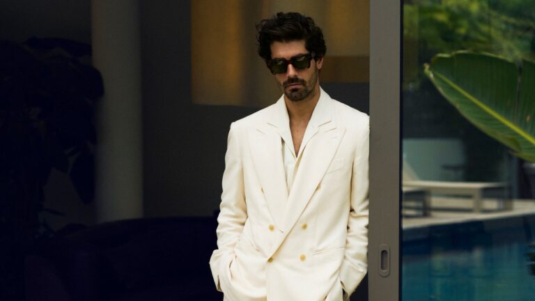 Il ragazzo più bello della settimana della moda di Milano vuole farti un abito