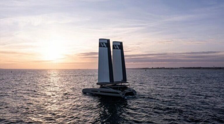 An Electric Solar & Sail-Powered Catamaran — The MODX 70