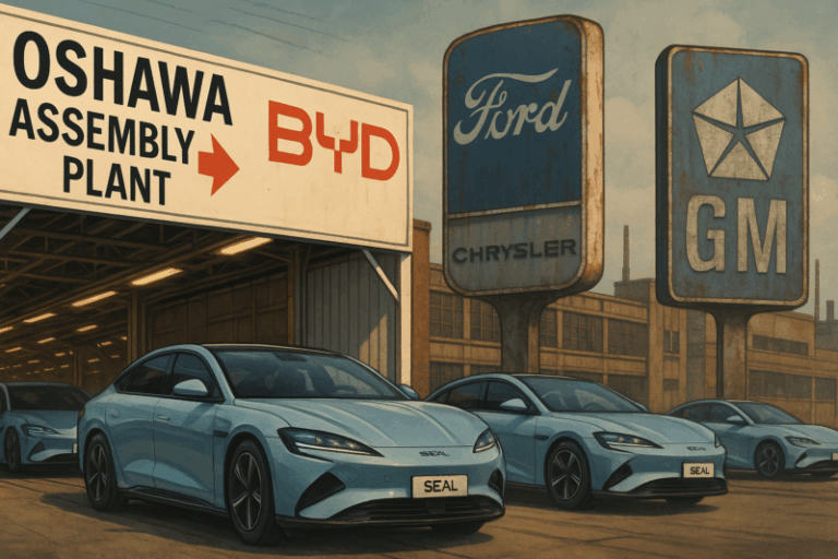 Time For Canada To Dump The Big Three & Go Electric With China