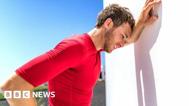 What are the symptoms of heat exhaustion and heatstroke?