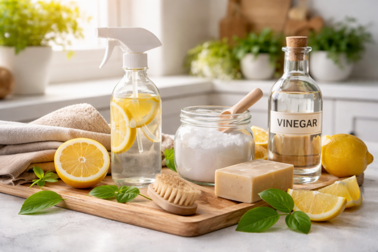 Come pulire casa in modo sicuro senza usare prodotti chimici aggressivi