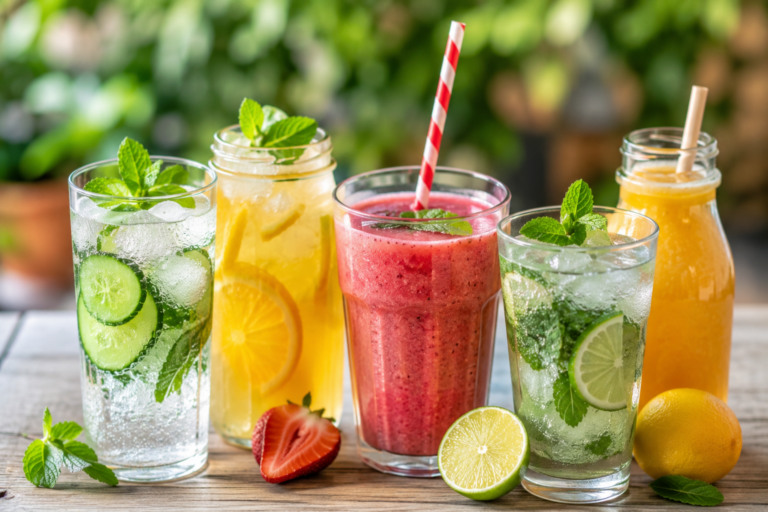 Cosa bere quando fa caldo: le alternative sane alle bibite zuccherate