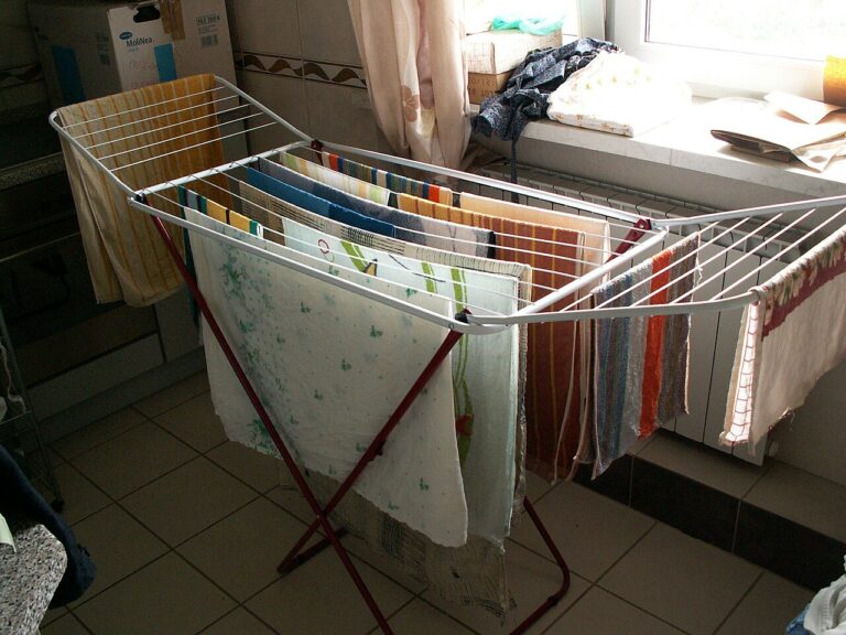 Drying clothes