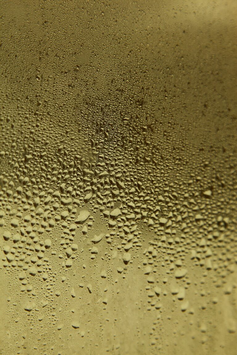 Lovelight Texture -29 Golden Water Droplets Condensation on Glass (6133977658)