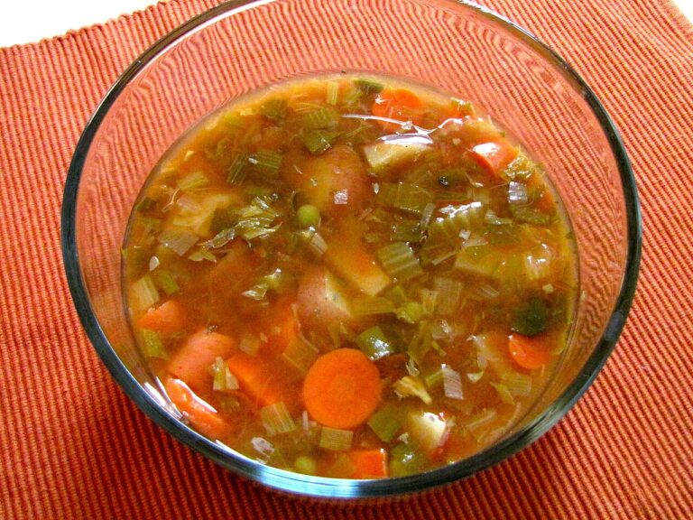 Simple vegetable soup 2009
