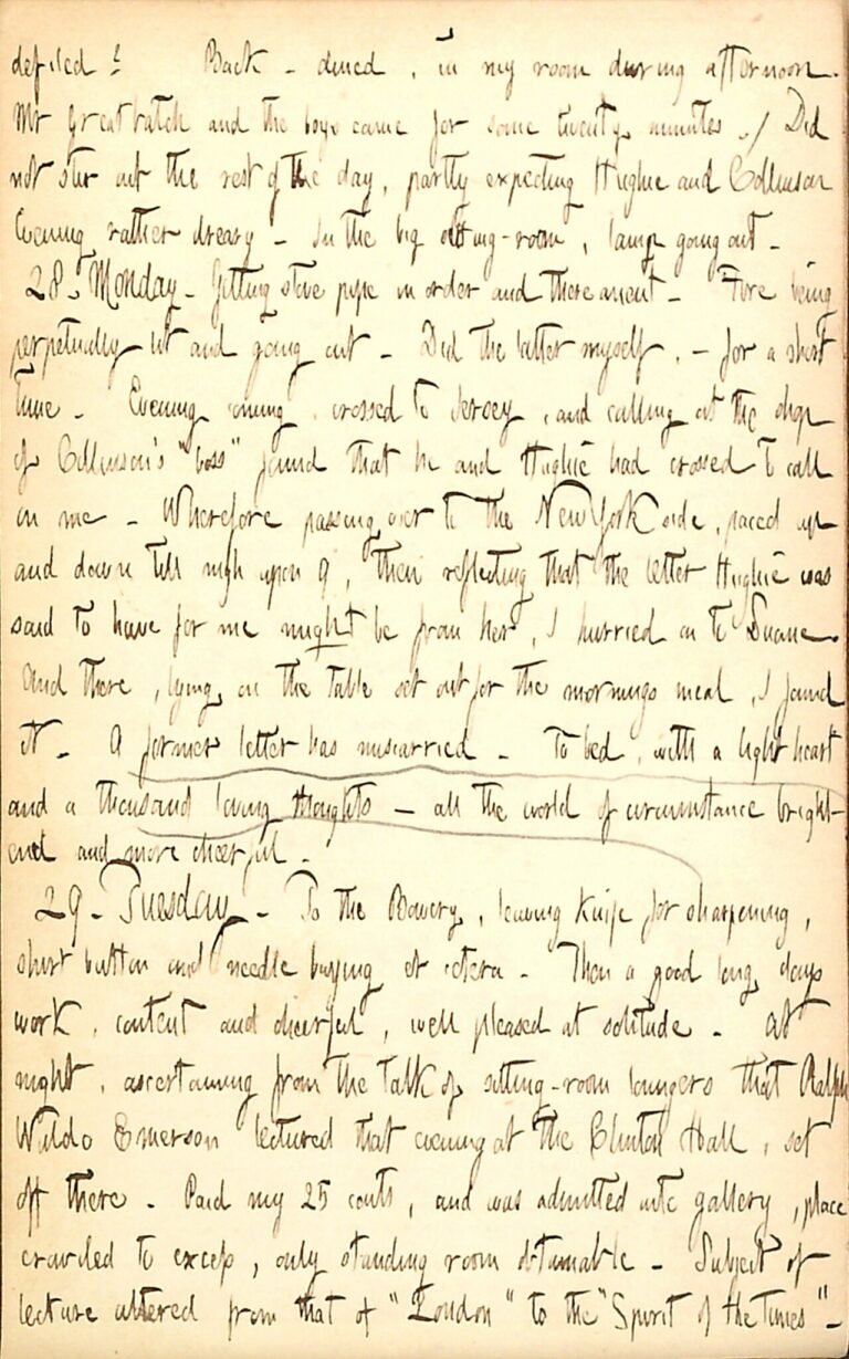 Luci accese tutta la sera: dove conviene davvero intervenire Thomas Butler Gunn Diaries- Volume 1, page 80, January 27-29, 1850